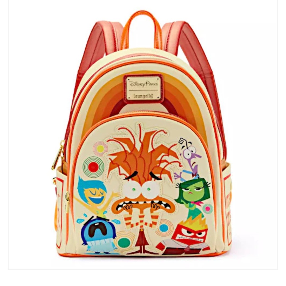 NWT Loungefly Disney Inside Out Anxiety Park Bag